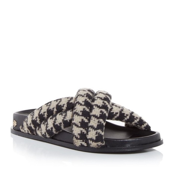 ANINE BING‎ Lizzie Slides Houndstooth - Picture 1 of 7
